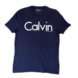 Mens Calvin Klein Jeans Tee Black